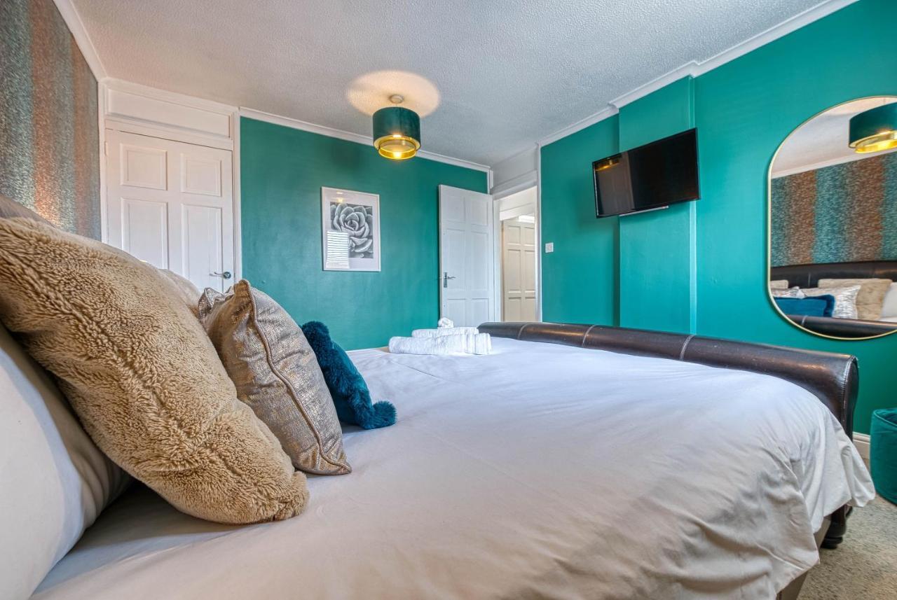 Capri 13 Sa - Contemporary 2 Bedroom House In Loughborough With Free Parking, Close To Loughborough University & M1 Motorway Bagian luar foto
