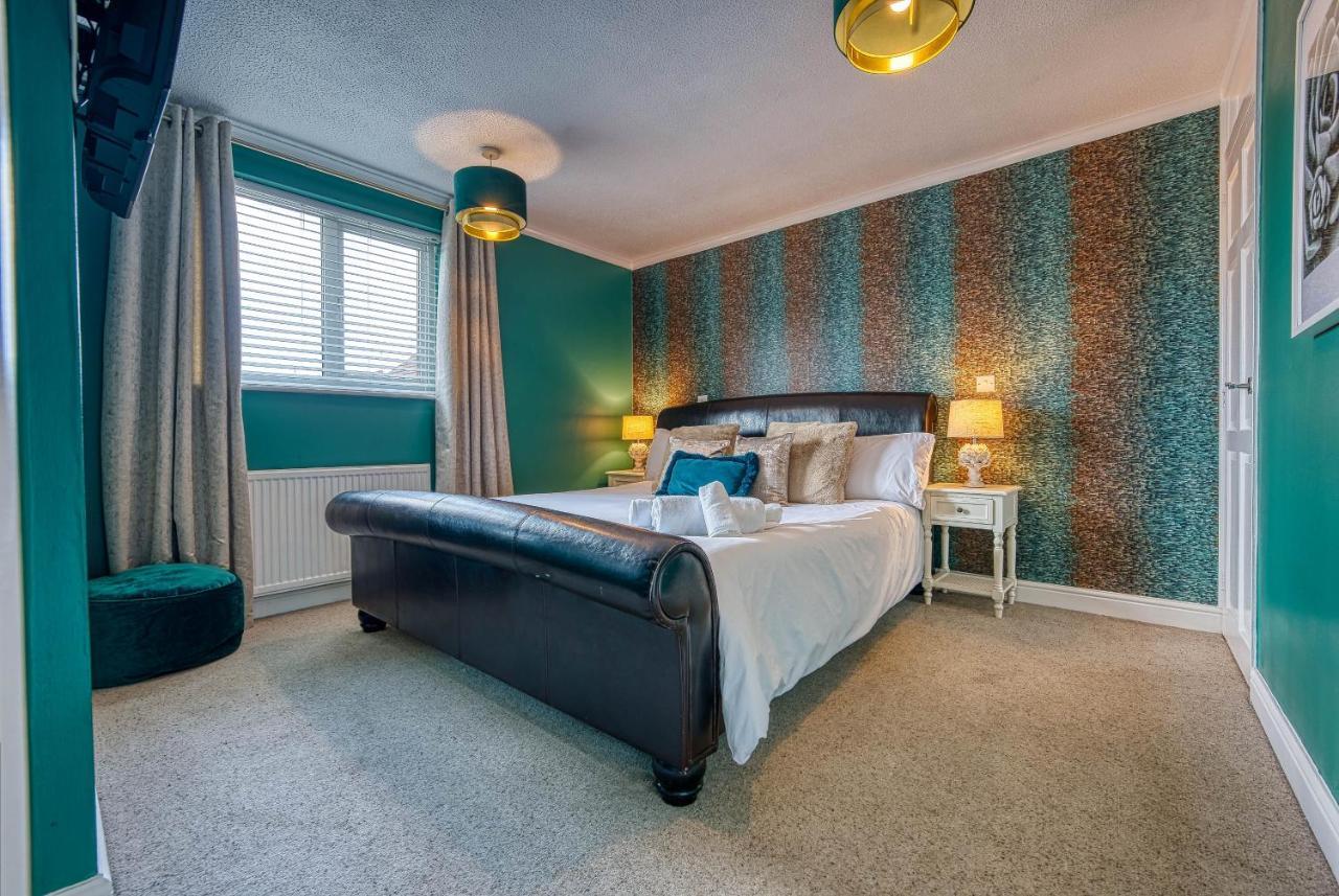Capri 13 Sa - Contemporary 2 Bedroom House In Loughborough With Free Parking, Close To Loughborough University & M1 Motorway Bagian luar foto
