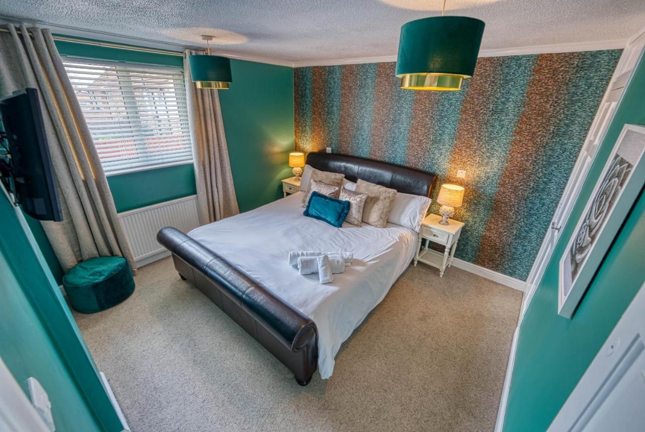 Capri 13 Sa - Contemporary 2 Bedroom House In Loughborough With Free Parking, Close To Loughborough University & M1 Motorway Bagian luar foto